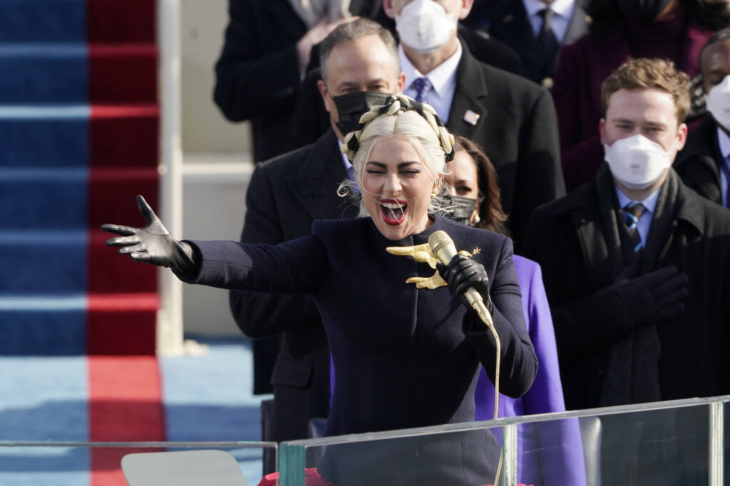 The mysterious case of the Lady Gaga inauguration bird and 'The Hunger  Games'
