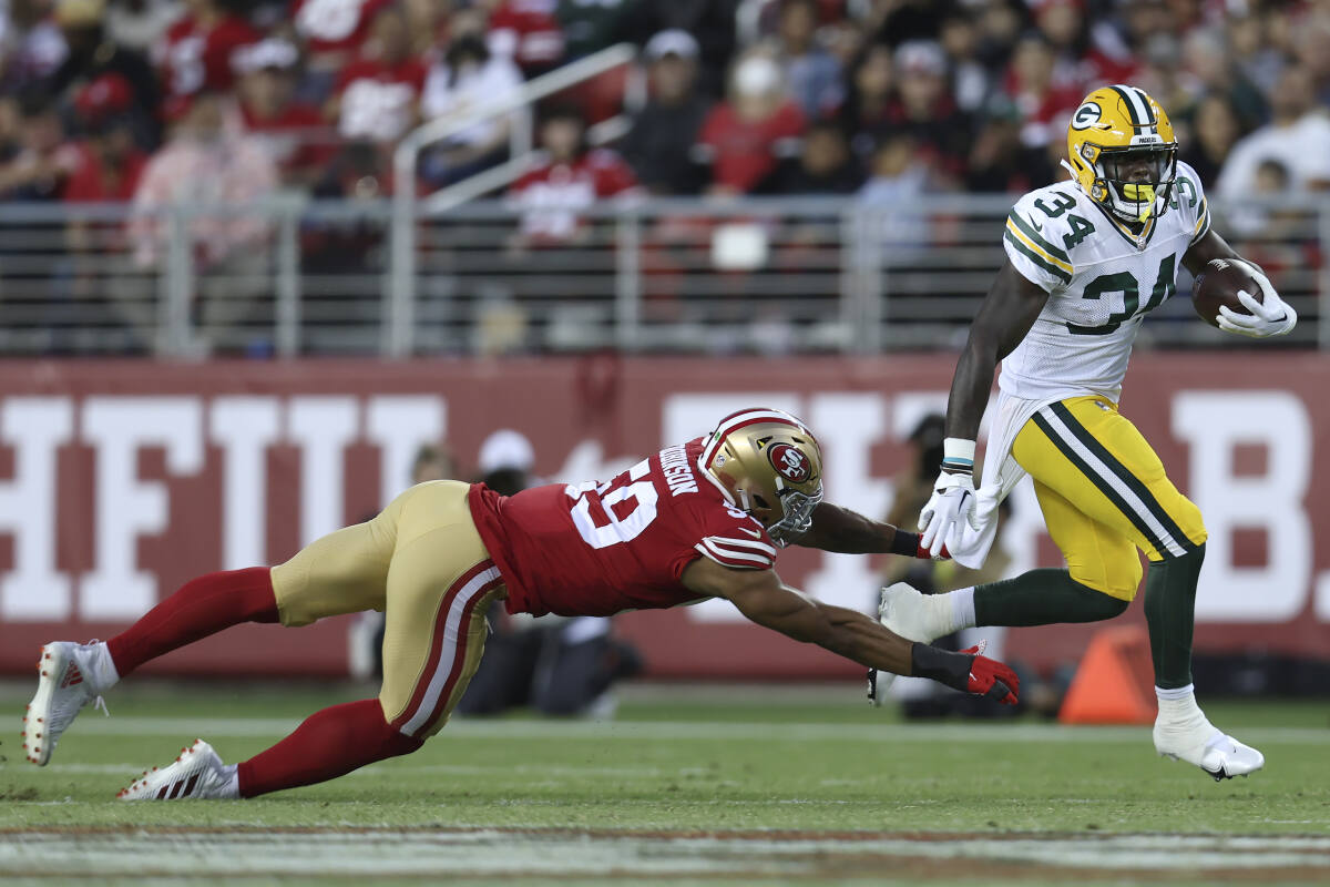 Lance's deep TD pass leads 49ers to 28-21 win vs. Packers