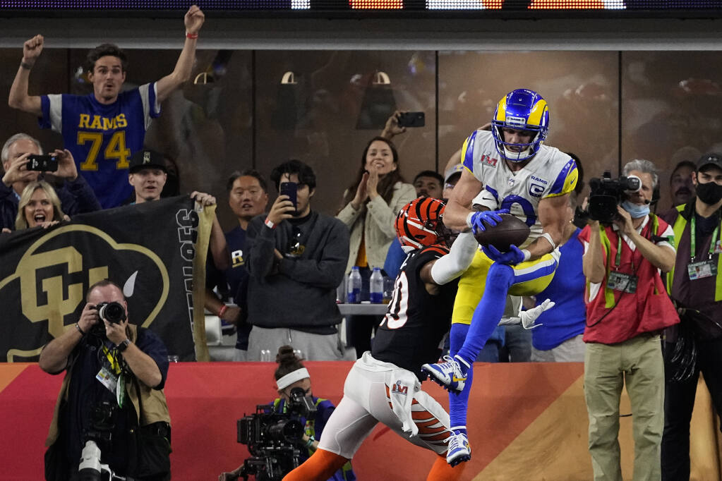 Rams beat Bengals, win Super Bowl on late touchdown – Orange County Register