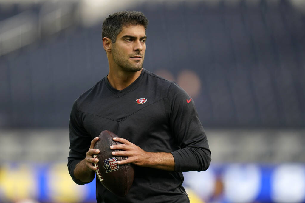 Jimmy Garoppolo leaves 49ers for Raiders in free agency, per report