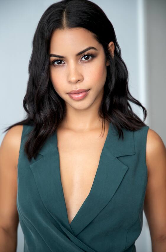 Actress Catherine Toribio, who appears in “Murder in the Woods,” a modern slasher film with a mostly Latino cast. Courtesy photo.