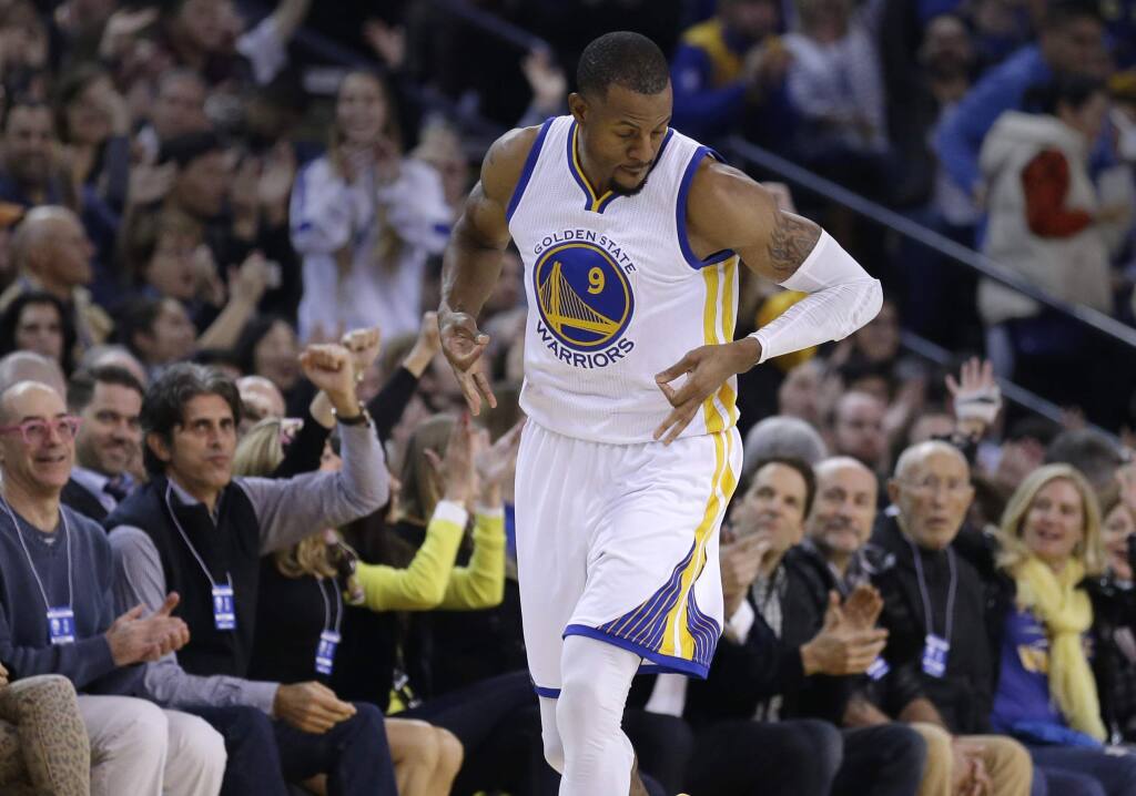 Andre Iguodala was the first to pull a Kevin Durant.