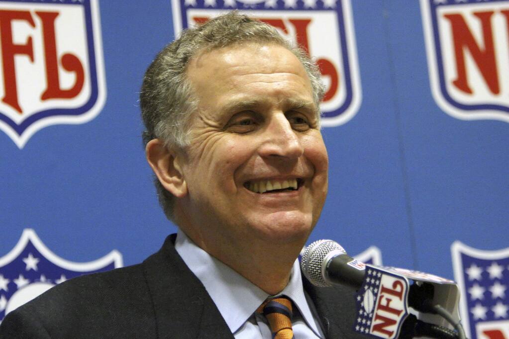 Former NFL Commissioner Paul Tagliabue elected to Pro Football Hall of Fame