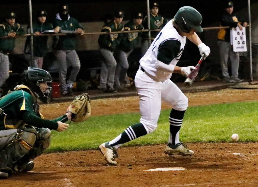 Sonoma Valley Defeated San Marin In Night Game At Arnold Field