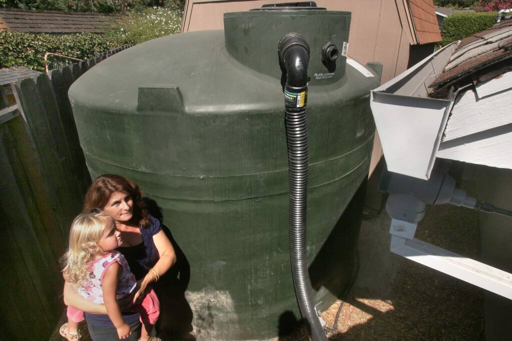 Rainwater Harvesting Gets A Boost In Santa Rosa