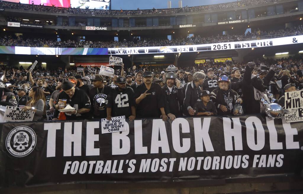 Panthers to get re-acquainted with Raiders' 'Black Hole'