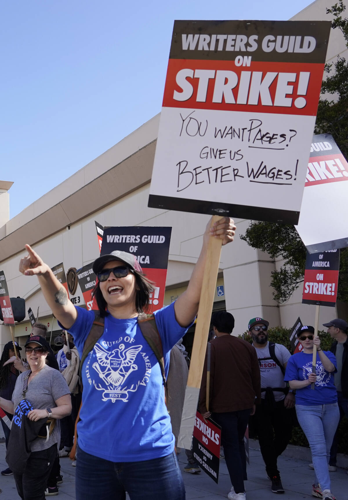 Writers strike looks to be a long fight as Hollywood braces Writers strike looks to be a long fight as Hollywood braces