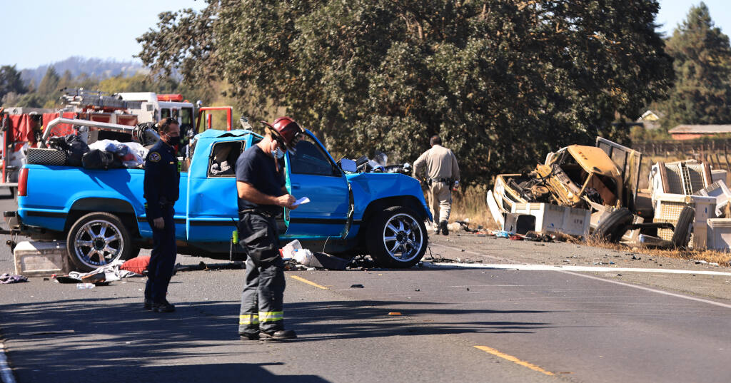 Man Who Died In Head-on Crash On Highway 12 Near Santa Rosa Identified