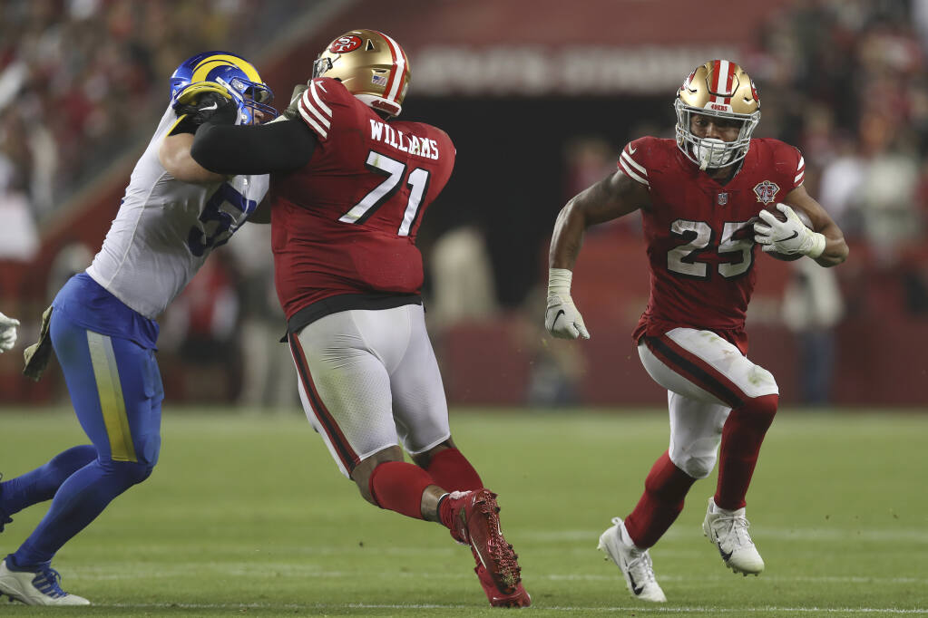 49ers, Rams to wear Color Rush uniforms for Thursday Night Football -  Niners Nation