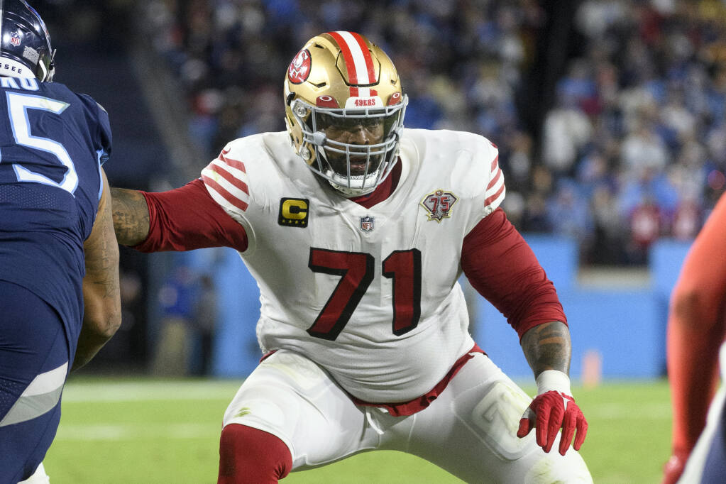 49ers All-Pro lineman Trent Williams a question mark for NFC championship  game