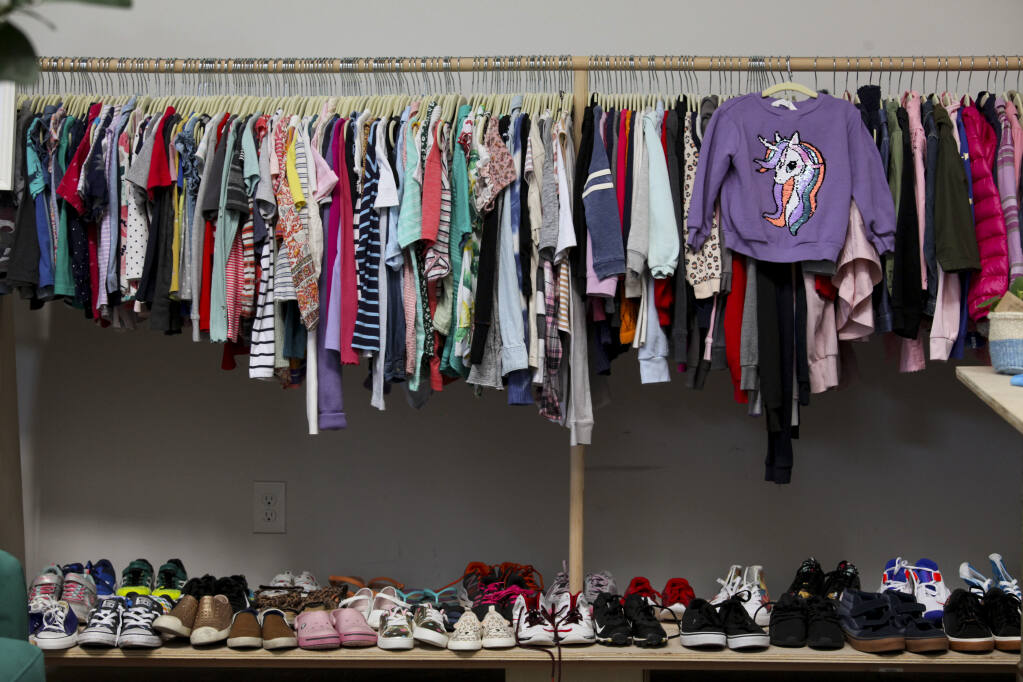 NooNoo, a secondhand children’s clothing boutique located in the Watershed in Petaluma._ Monday, July 24, 2023._(CRISSY PASCUAL/ARGUS-COURIER STAFF)