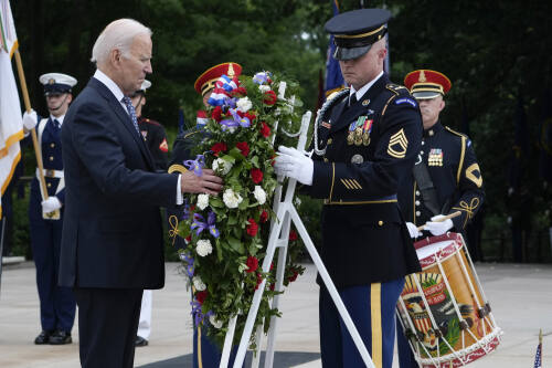 President Biden on Memorial Day lauds generations of fallen US troops who 'dared all and gave all'