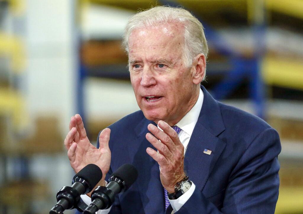 Joe Biden wants to triple federal spending in communities with high percentages of low-income families. (NICK UT / Associated Press)