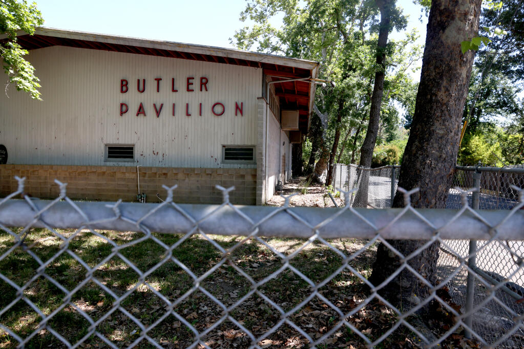 The Butler Pavilion at the Napa County Fairgrounds in Calistoga, Tuesday, June 20, 2023. (Beth Schlanker / The Press Democrat file)
