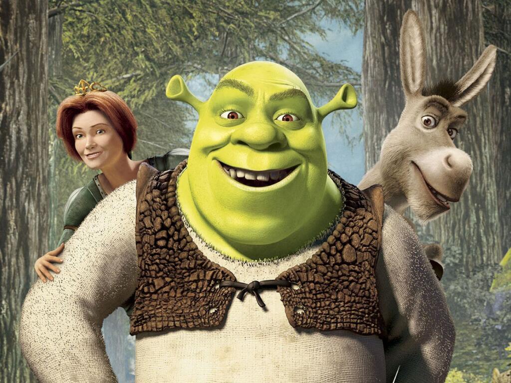 “Shrek” will screen outdoors at the fairgrounds on Friday, July 16. (DREAMWORKS)