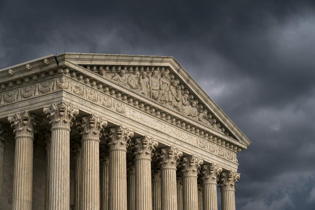 The Supreme Court begins a new session on Monday. (J. SCOTT APPLEWHITE / Associated Press)