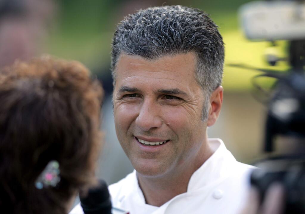 Michael Chiarello, a celebrity chef who owned restaurants in the Napa Valley and San Francisco, died Friday, Oct. 6, 2023.  (Kent Porter / The Press Democrat file)