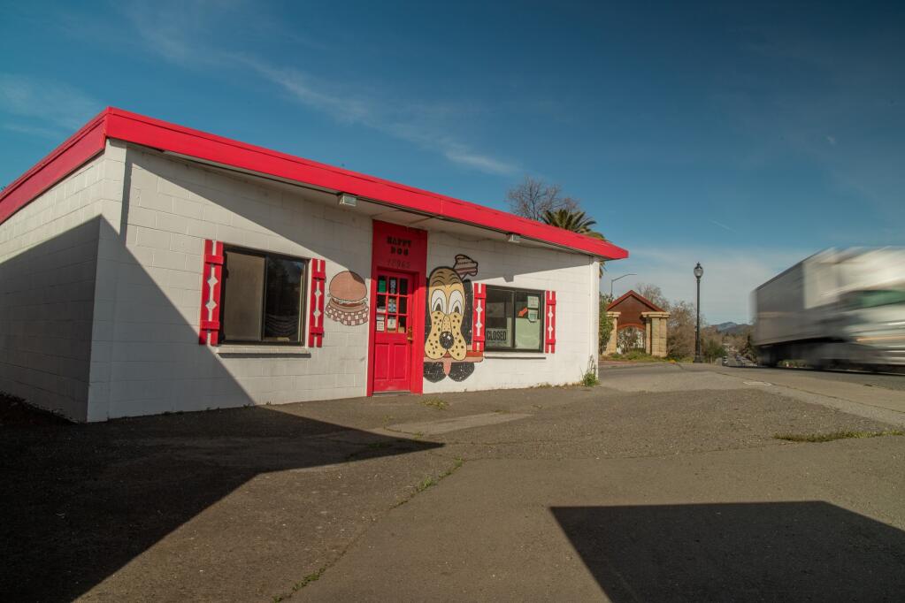 The popular roadside burger and hot dog spot has been closed for more than a year.