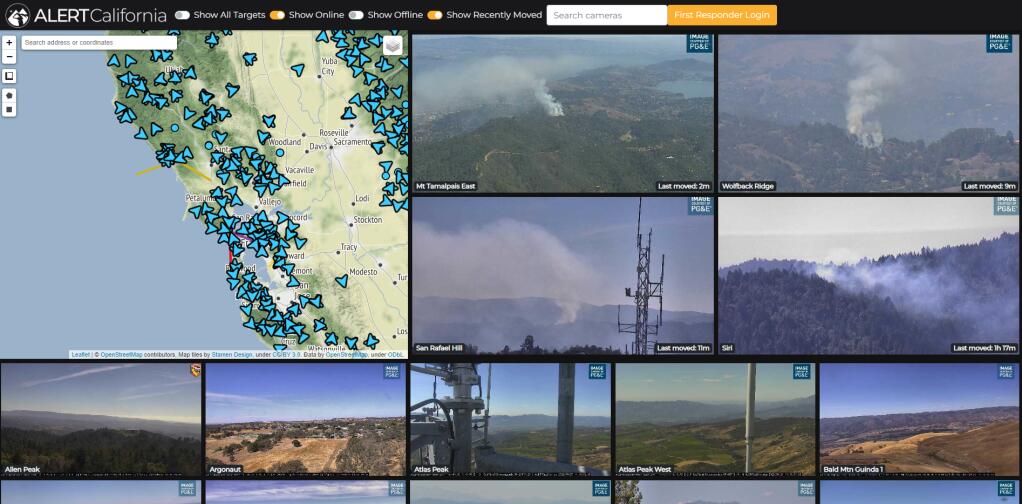 The AlertWildfire’s are now on a new site: alertca.live.