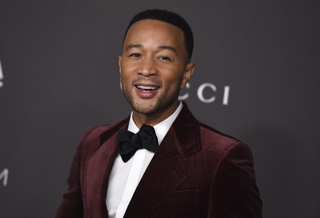 Musician John Legend collaborated with winemaker Jean-Charles Boisset’s Raymond Vineyards for his LVE brand wines, according to the Napa Valley brand’s website. lvewines.com (Photo by Jordan Strauss/Invision/AP, File)