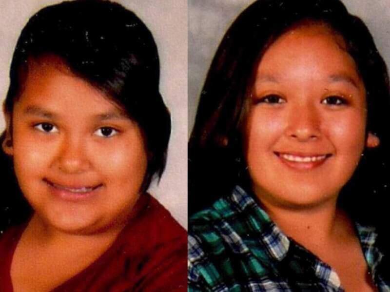 Sisters Alexia Anaihi Cazares, 10, (left) and Saira Vanessa Cazares, 14, died Dec. 13 in the early-morning fire at their home on Biaggi Lane in Manchester on the Mendocino Coast. (WWW.GOFUNDME.COM)