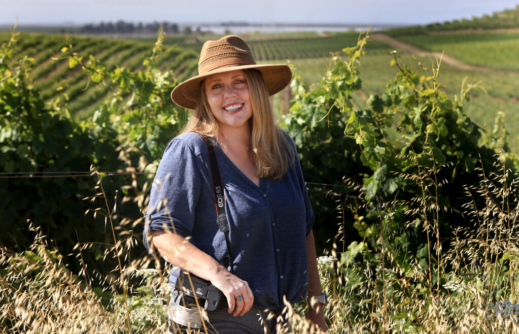 Press Democrat photojournalist Beth Schlanker, photographed in the Carneros region of Napa and Sonoma counties, Tuesday, July 11, 2023. (Kent Porter / The Press Democrat)