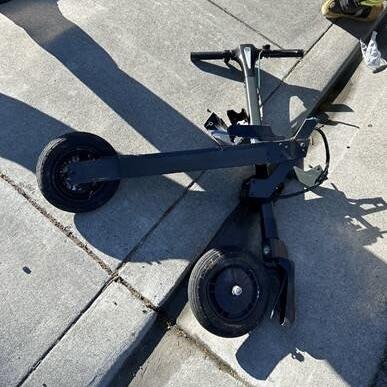 A student on a scooter was injured in a hit-and-run crash while on their way to Rancho Cotate High School in Rohnert Park, Friday, May 3, 2024, officials said. (Rohnert Park Police Department)