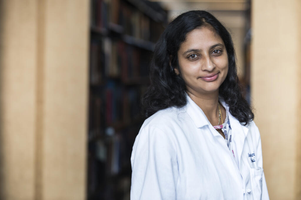 Dr. Sujatha Sankaran, chief medical officer at Sonoma Valley Hospital. (courtesy of Sonoma Valley Hospital)