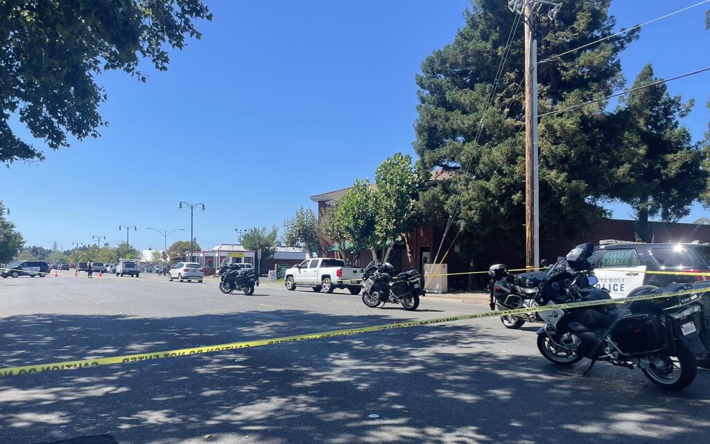 A pedestrian was struck and killed by a vehicle in southwest Santa Rosa, Wednesday, Sept. 6, 2023, police said. (Santa Rosa Police Department)