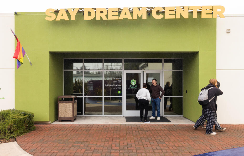 Social Advocates for Youth’s Dream Center in Santa Rosa,  Monday, Feb. 26, 2024. (John Burgess / The Press Democrat file)