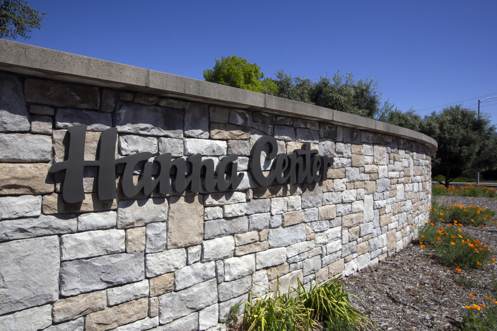 The entrance to the Hanna Center, previously known as the Hanna Boys Center, on Arnold Drive on Thursday, May 11, 2023. (Robbi Pengelly/Index-Tribune)