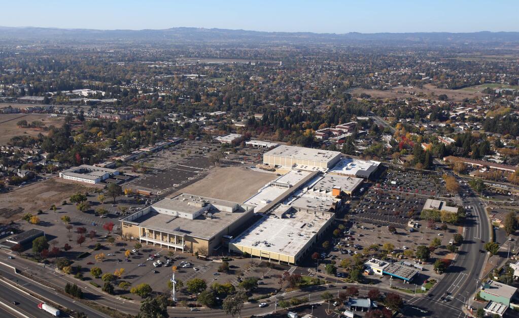 Coddingtown Mall in Santa Rosa on Thursday, October 31, 2013. (Christopher Chung/ The Press Democrat)