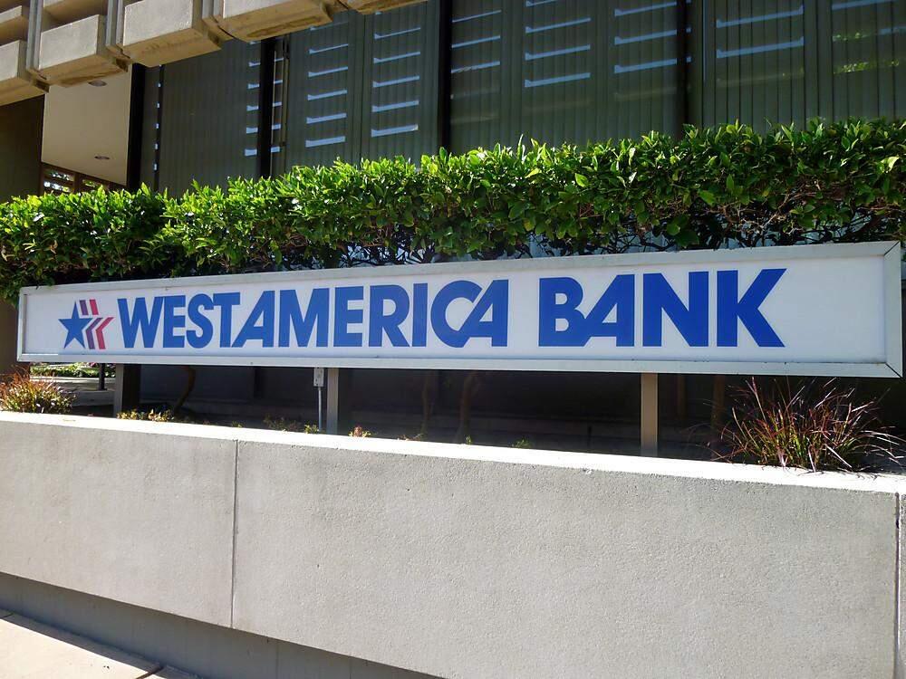 Westamerica Banks resultat för första kvartalet minskar