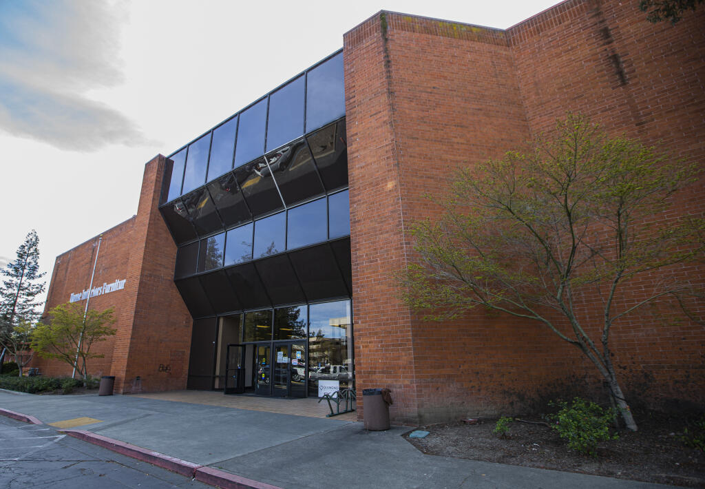 The county Board of Supervisors poised to vote on its plan to move county administrative headquarters to the former Sears property in downtown Santa Rosa. The move and redevelopment could cost taxpayers up to $40 million annually over 30 years. (Chad Surmick / The Press Democrat)
