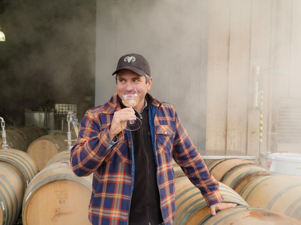 Winemaker and General Manager Joe Nielsen crafted our wine of the week winner, the Ram’s Gate, 2021 Estate Vineyard Carneros Pinot Blanc. (Sophie Paganini)
