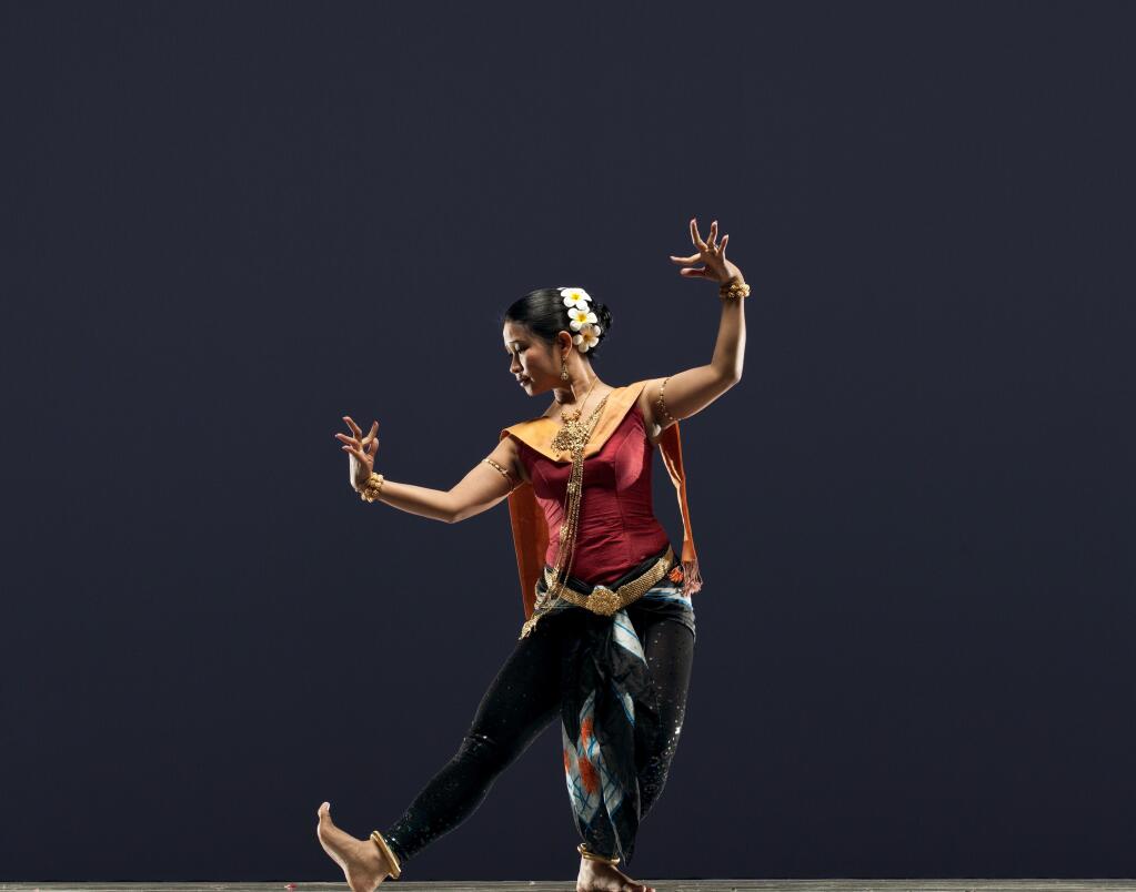 A decade ago, Cambodian-born dancer and choreographer Charya Burt of Windsor conceived ““The Rebirth of Apsara,” which premieres Feb. 1 at Green Music Center. (RJ Muna)
