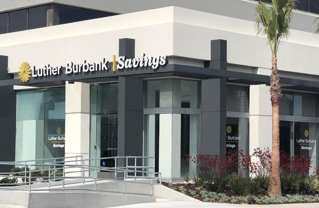 Luther Burbank Savings is headquartered in Santa Rosa. Photo courtesy of Luther Burbank Savings