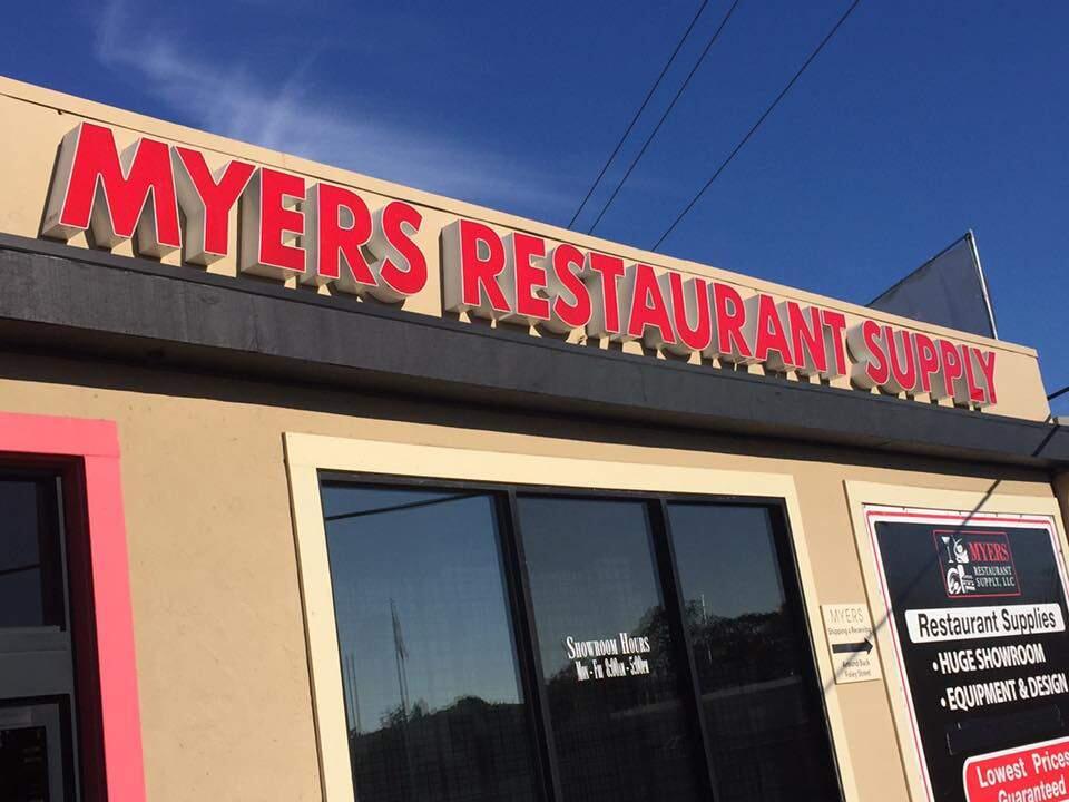 Myers Restaurant Supply's Santa Rosa showroom (FACEBOOK) Nov. 2, 2016