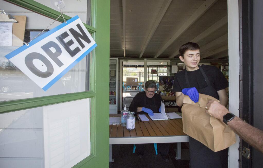 Delicious Dish is still offering takeout lunches and dinners and is planning to open a coffee cart this summer. (Photo by Robbi Pengelly/Index-Tribune)