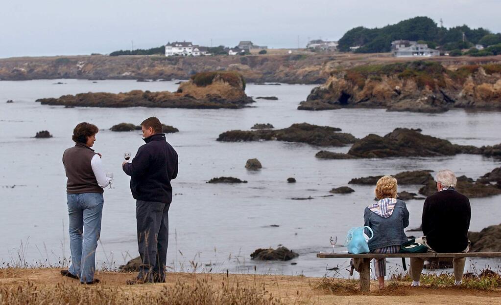 The edge of the Mendocino Coast Botanical Gardens in Fort Bragg. (Kent Porter / PD file 2003)