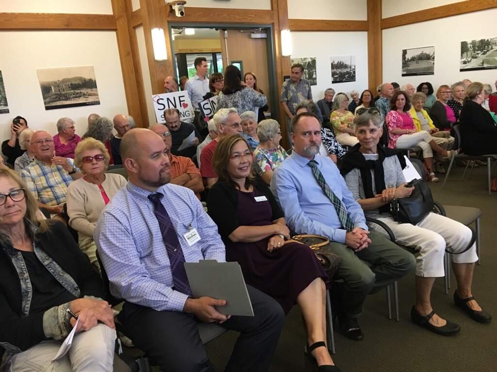 Standing-room-only crowd at Sonoma Valley Hospital meeting on the Skilled Nursing Facility Sept. 27Janis Mara/Index-Tribune