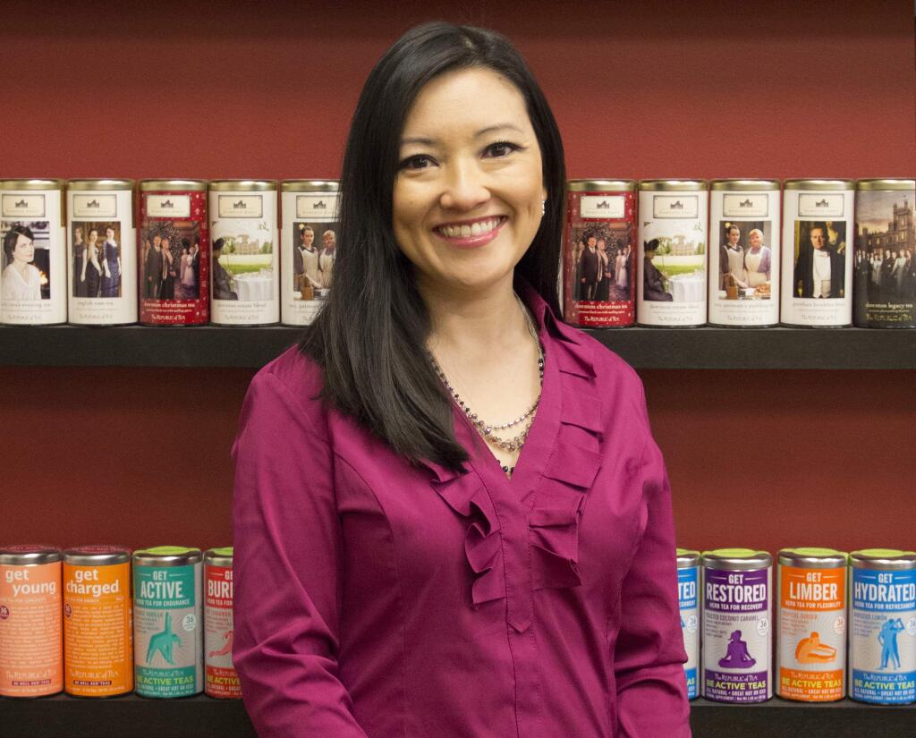 Marci Furutani, minister of brand engagement for The Republic of Tea in Novato, is among North Bay Business Journal's 2017 Forty Under 40 list of remarkable professionals younger than 40. (PROVIDED PHOTO, March 4, 2016)