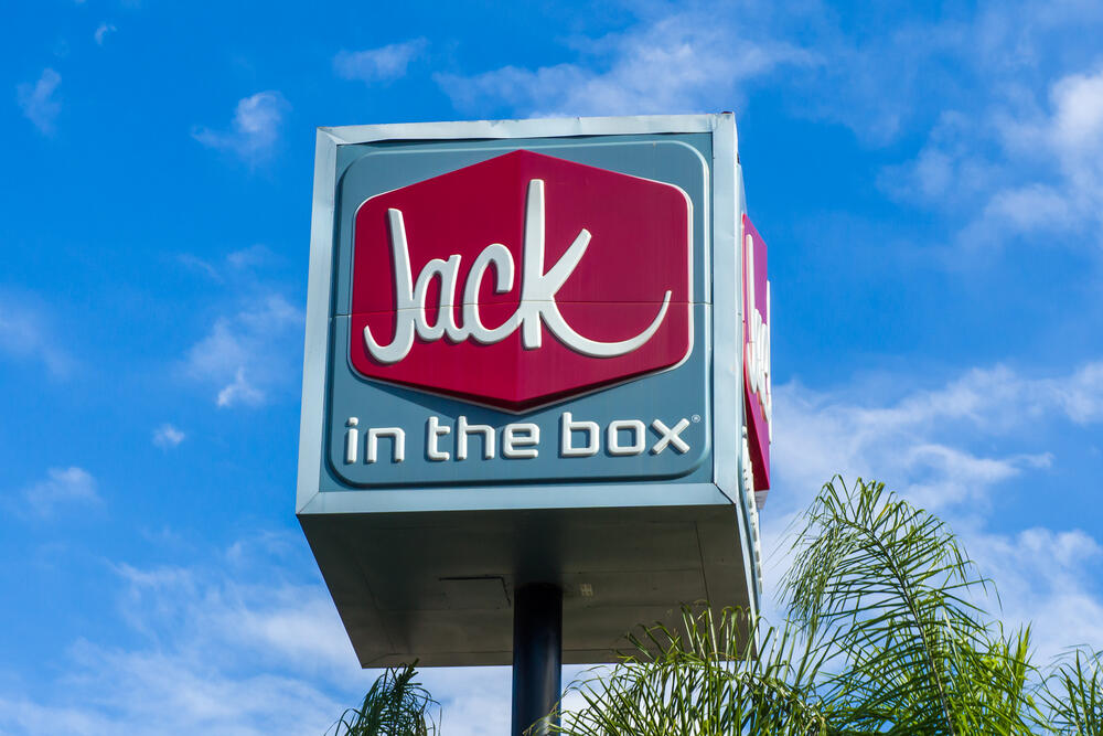Jack in the Box restaurant exterior (Ken Wolter / Shutterstock)