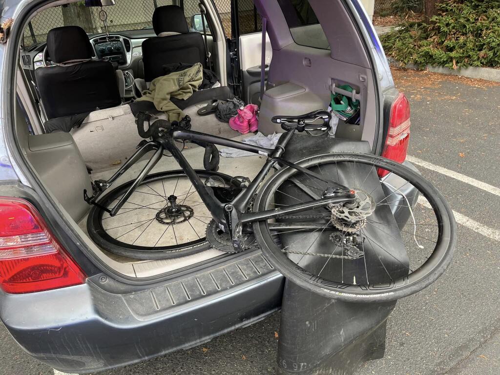Stolen bicycles together worth more than $15,000 were recovered after a traffic stop in Santa Rosa, Friday, Oct. 20, 2023, police said. (Santa Rosa Police / Facebook)