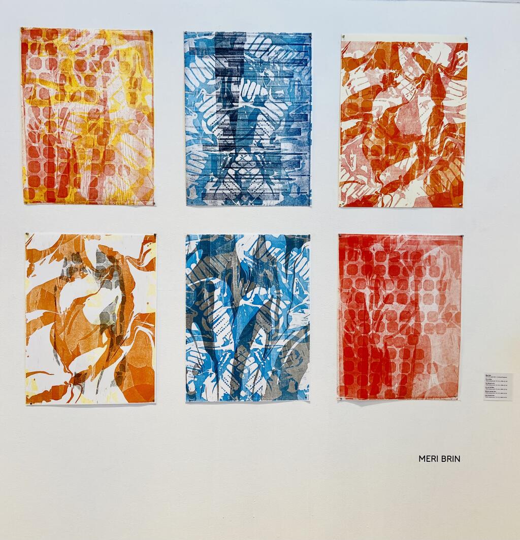 The California Society of Printmakers is presenting "Resonance in Print," an art exhibit featuring the work of more than 100 artist society members, at the Sonoma Community Center in Gallery 212 through May 18. (Courtesy of the Sonoma Community Center)