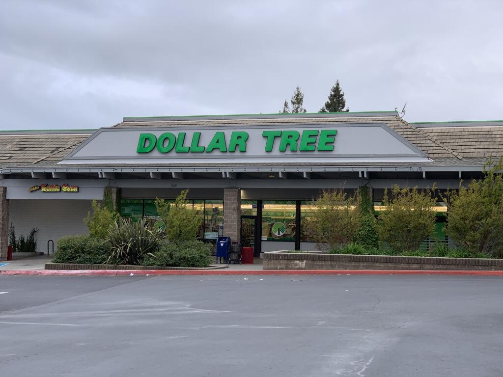 This 14,700-square-foot Dollar Tree store opened in a former Rite Aid space at 1793 Marlow Road in west Santa Rosa in January 2024. (Jeff Quackenbush / North Bay Business Journal)