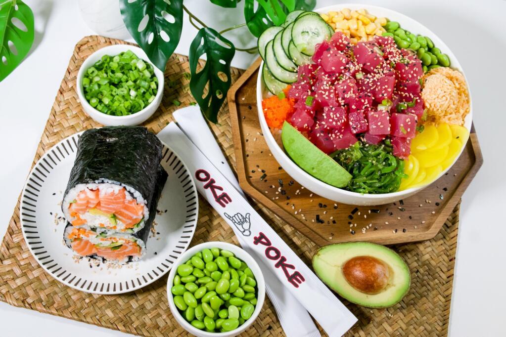The new location, at 3270 California Blvd. in Napa, will be Oke Poke’s fourth location in California but the first to be franchised. (Oke Poke)