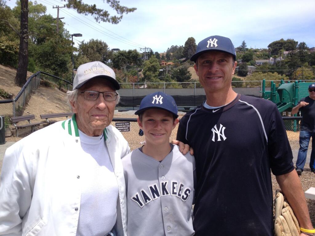 Don Parsons, left, with Don Jr. and grandson Zack. (Submitted by Parsons family)