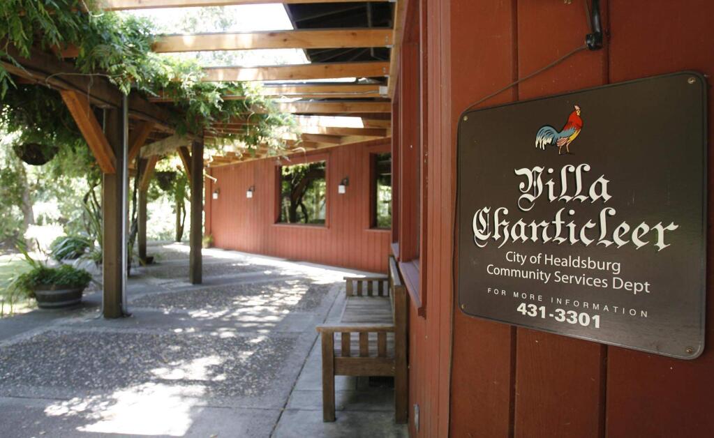 Healdsburg handed over the reins to Villa Chanticleer, allowing the venue to to go private under lease with Tayman Park Golf Group. (Crista Jeremiason / The Press Democrat, file 2007)