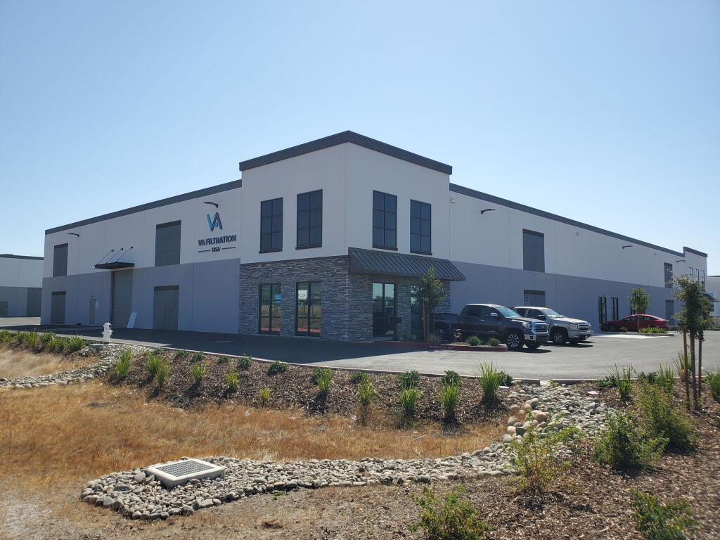 D’Vine Investments LLC, an affiliate of Napa-based VA Filtration USA, purchased a 32,500-square-foot industrial building at 125 Gateway Road E. in April from builder Innova for $6.57 million, according to public records. (courtesy of VA Filtration USA)